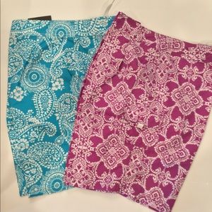 NWT 14 Kanu board shorts in aqua or purple